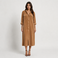 Wedding Guest Dress Women's Flared Hem Flowy Lightweight Autumn