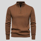 Men's Cotton Jumper Casual Everyday - Brown
