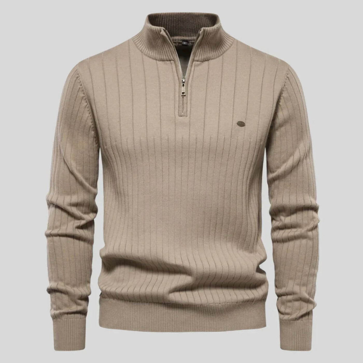 Men's Cotton Jumper Casual Everyday - Beige