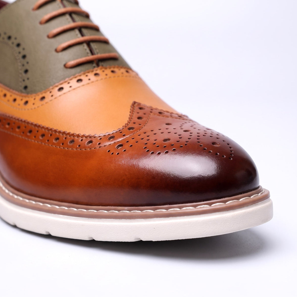 Men's Oxford Shoes Faux Leather Wingtip