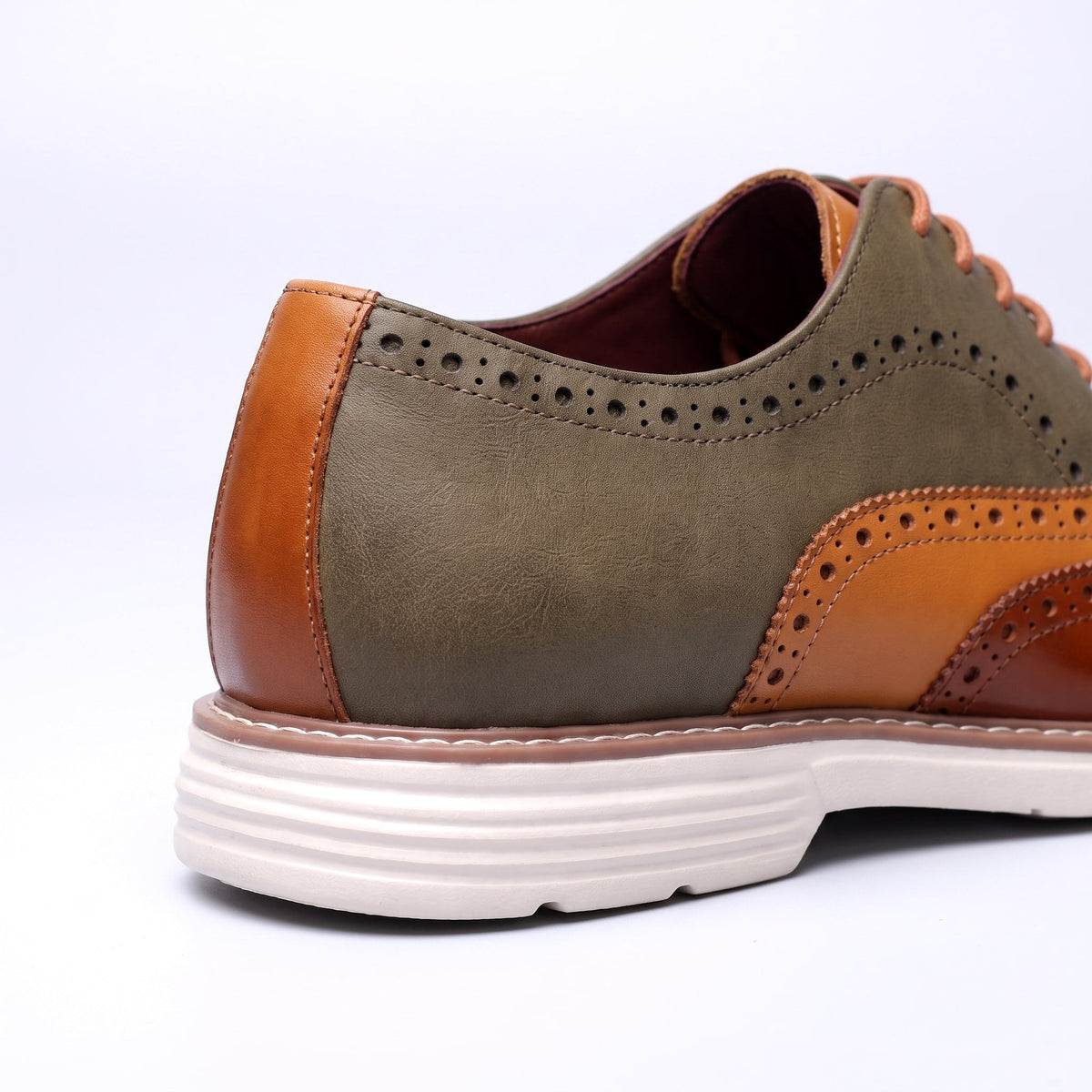 Men's Oxford Shoes Faux Leather Wingtip
