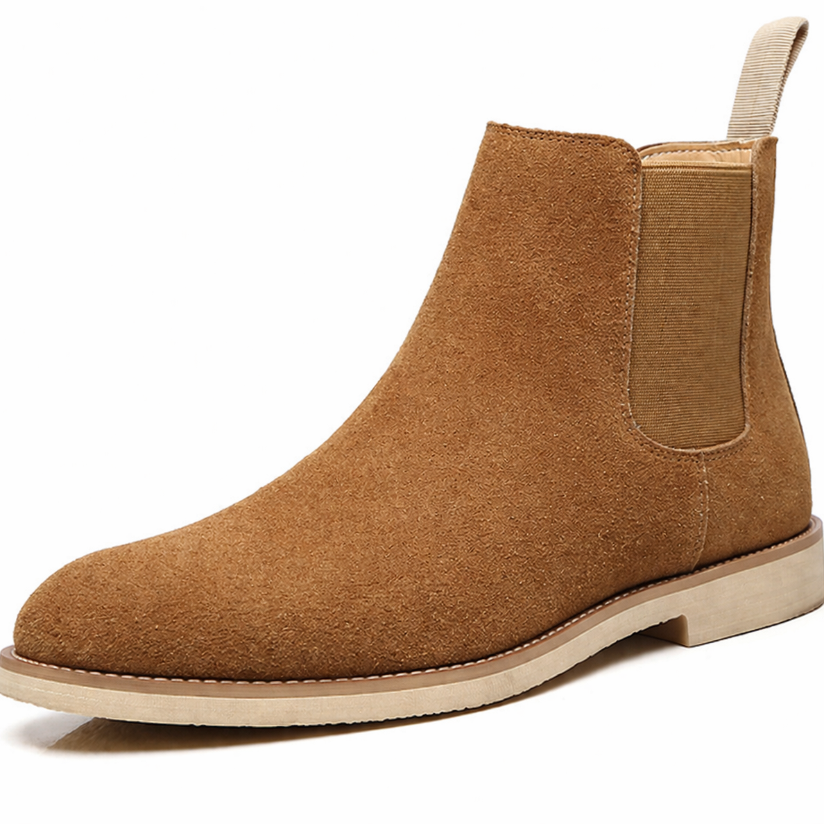 Men's Suede Chelsea Boots
