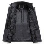 Men's Winter Coat Two-Piece Set with Lined Inner Gilet