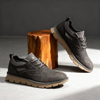 Trainers with cushioned EVA sole and ankle sock collar