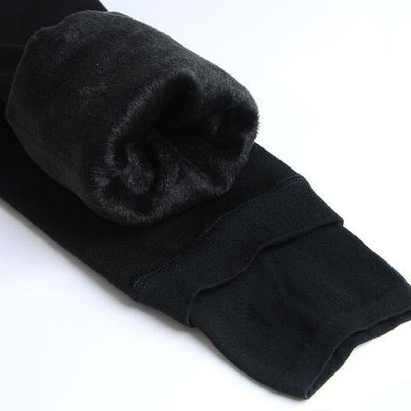 Women's fleece-lined high waist leggings