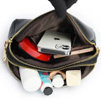 Women's Leather Crossbody Bag Pebbled