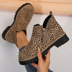 Women's Orthopaedic Ankle Boots Zipped Non-Slip Sole