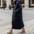 Women's Winter Coat Wool-Polyester Blend Tailored Regular Fit