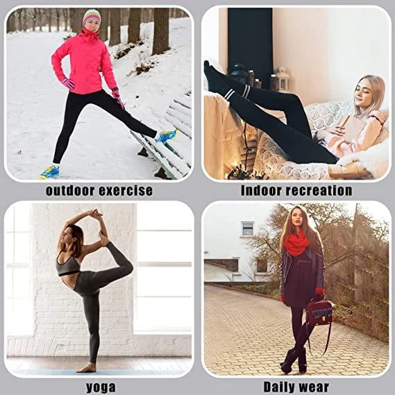Women's winter trousers with fleece lining and stretch fabric