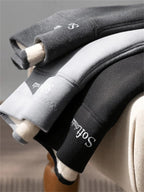 Women's winter trousers with fleece lining and stretch fabric